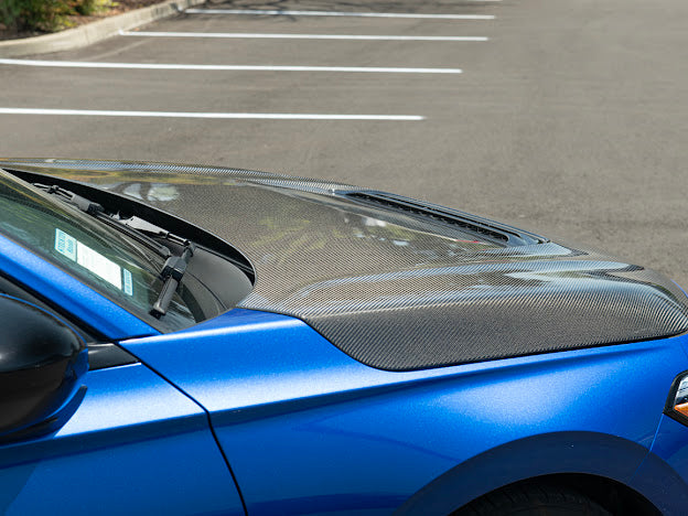 2022-UP HONDA CIVIC |TYPE-R CONVERSION PACKAGE CARBON FIBER FRONT VENTED HOOD