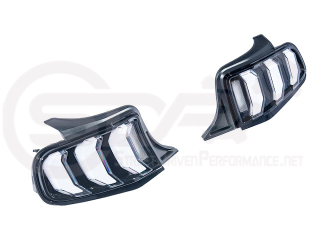 2010-2014 FORD MUSTANG S197 | S550 EURO STYLE SEQUENTIAL SIGNAL LED REAR TAILLIGHTS PAIR
