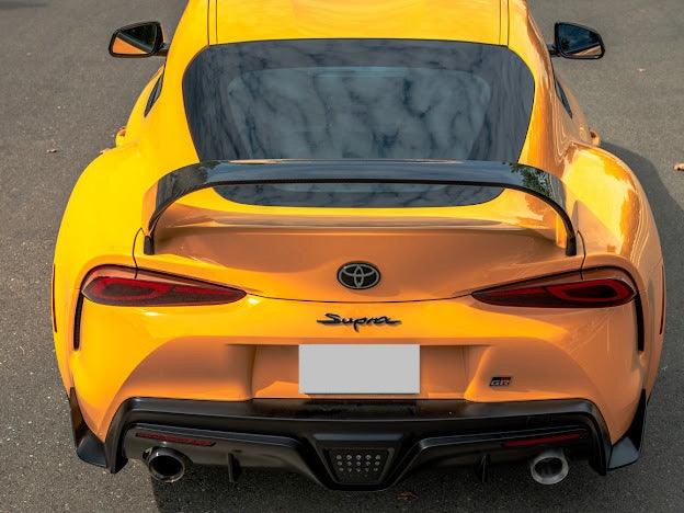 2020-Up Toyota GR Supra A90 A91 | MB Performance Style CARBON FIBER Rear Trunk Lid Wing Spoiler