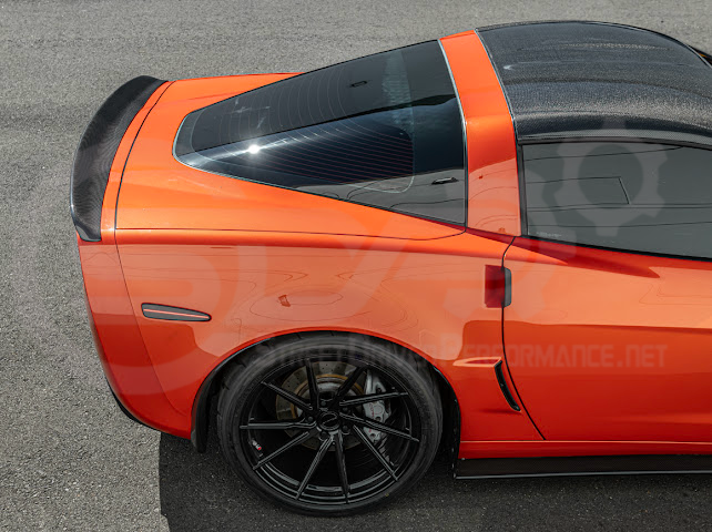 2005-2013 CHEVROLET CORVETTE C6 | REAR TRUNK LID WING SPOILER