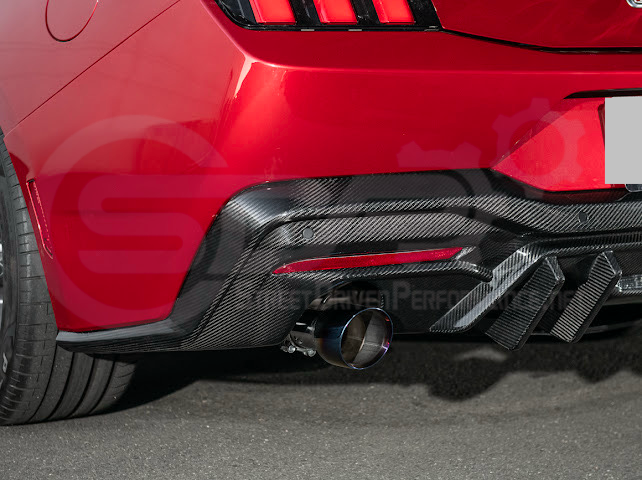 2024+ FORD MUSTANG S650 |  VERSION 2 PACKAGE REAR BUMPER DIFFUSER