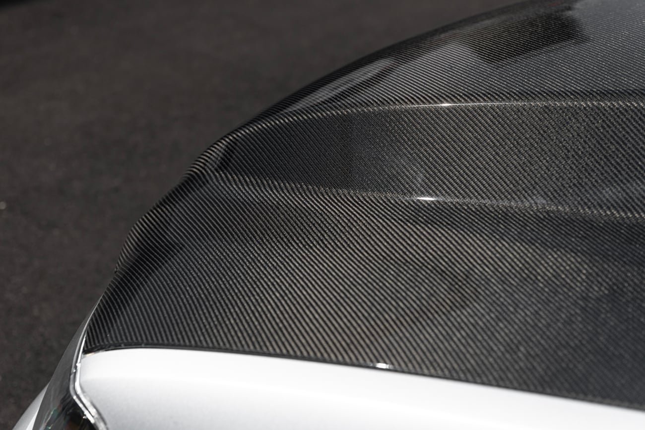 2008-2009 PONTIAC G8 CARBON FIBER FRONT COWL HOOD