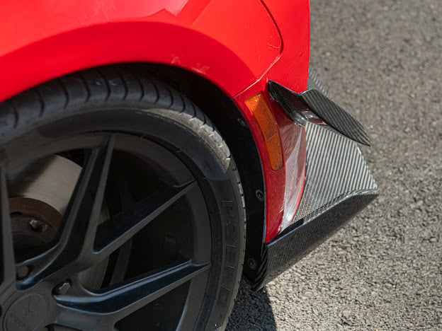 2017-UP CAMARO ZL1 1LE FRONT AIR DUCT BEZELS & CANARDS DIVE PLANES