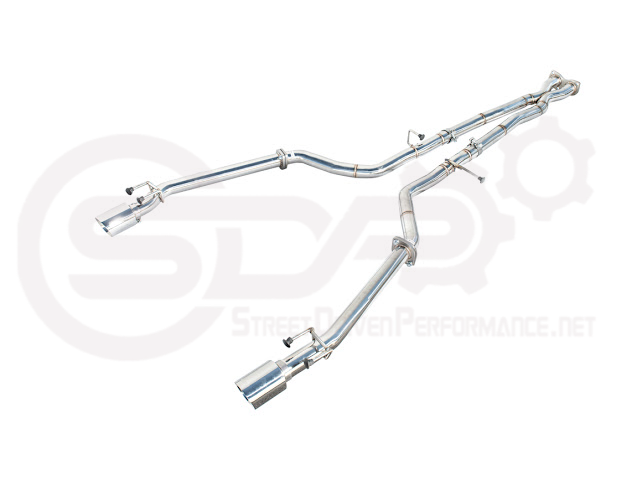 2005-2006 PONTIAC GTO | T-304 STRAIGHT-THROUGH CAT-BACK EXHAUST W/ 4" TIPS