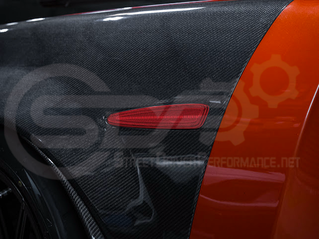 2005-2013 Chevrolet Corvette C6 | Amber Light LED Side Fender Markers Pair (Front and / or Rear) {Clear, Amber, Red, or Smoke Lenses}