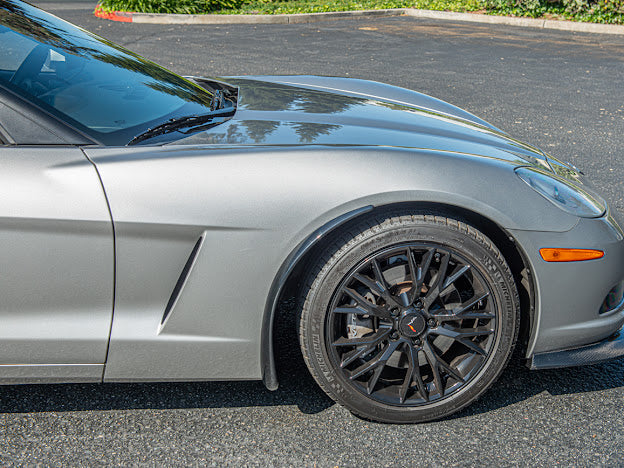 2005-2013 CHEVROLET CORVETTE C6 BASE FRONT AND REAR SPLASH GUARDS MUD FLAPS