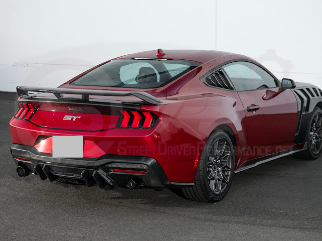 2024+ FORD MUSTANG S650 |  VERSION 2 PACKAGE REAR BUMPER DIFFUSER
