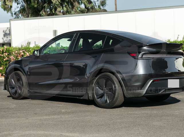 2025-UP TESLA MODEL Y | SDP TRACK STYLE SIDE SKIRTS ROCKER PANEL GROUND EFFECTS PAIR