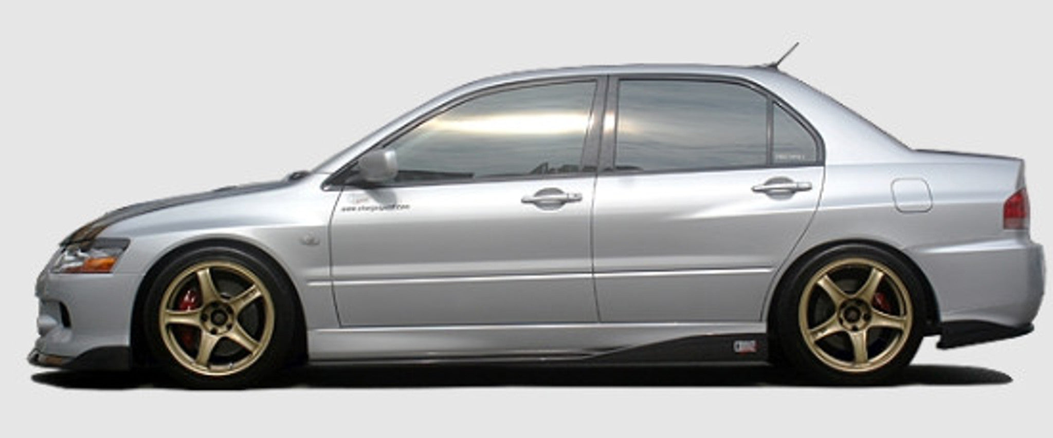 Charge Speed 2006-2007 Mitsubishi Lancer Evo IX Sedan Bottom Line Full Lip Kit