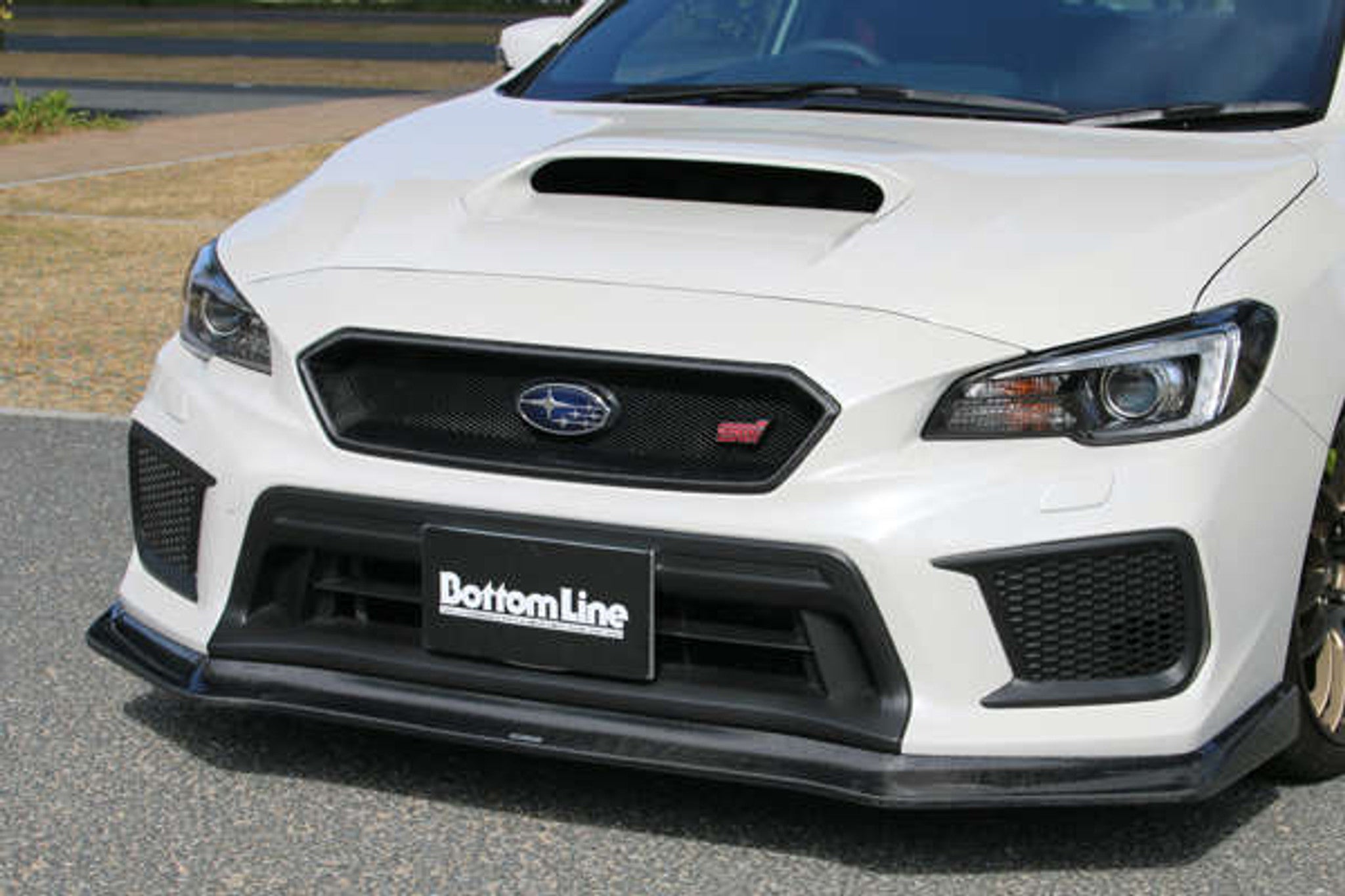 Charge Speed 2018-2021 Subaru WRX STi 4 Doors Sedan VA-D BottomLine Type 1 Carbon Full Lip Kit for STi