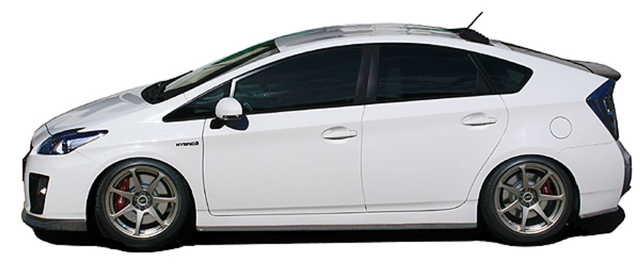 Charge Speed 2010-2011 Toyota Prius Zenki XW30 Bottom Line Full Lip Kit Carbon
