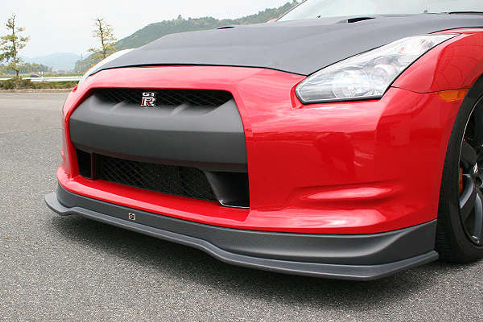 Charge Speed 2007-2011 Nissan GTR Zenki Carbon Front Grill Cowl