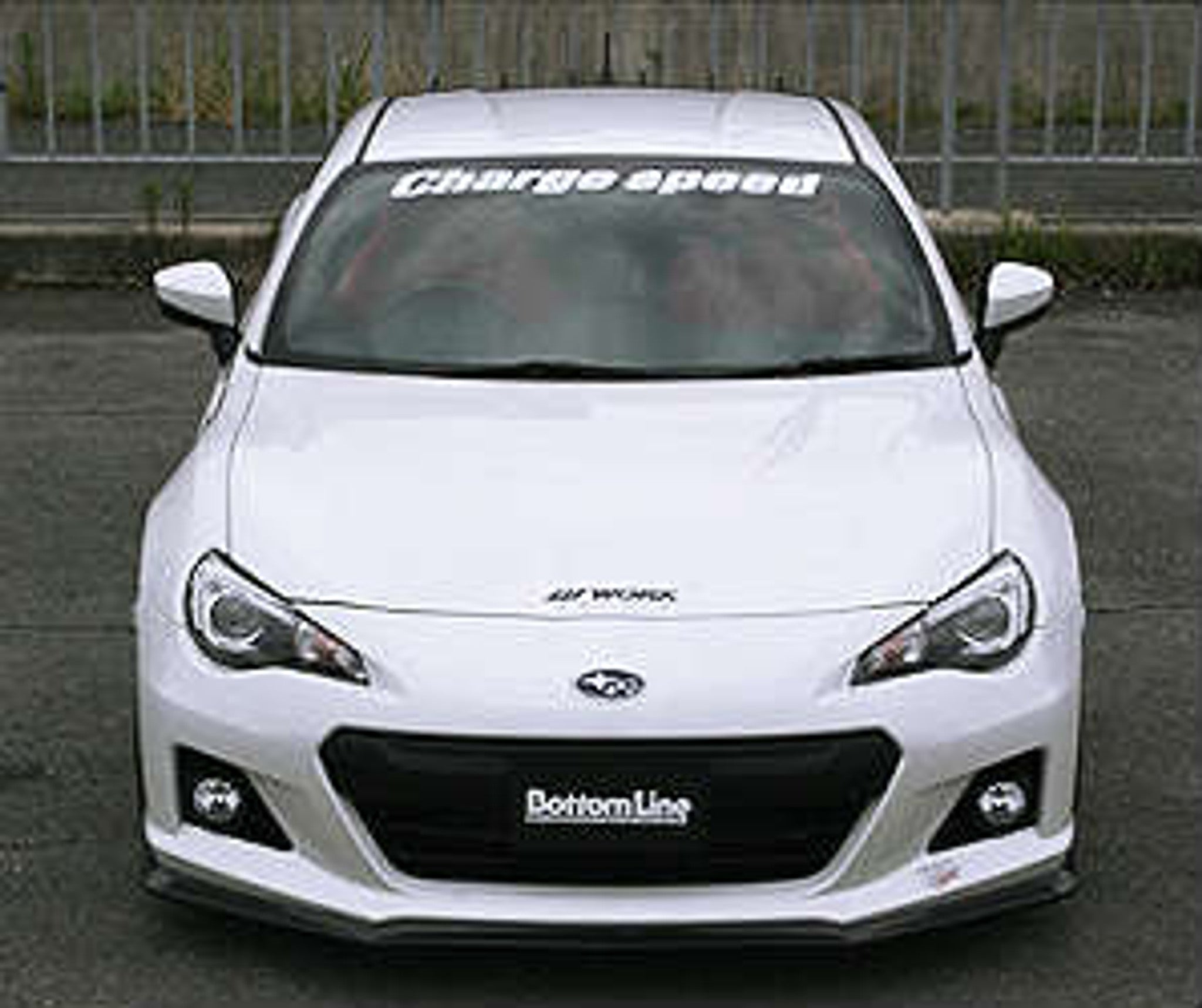Charge Speed 2013-2016 Subaru BR-Z ZC-6 Zenki Model Bottom Lines Type 1 FRP Front Lip