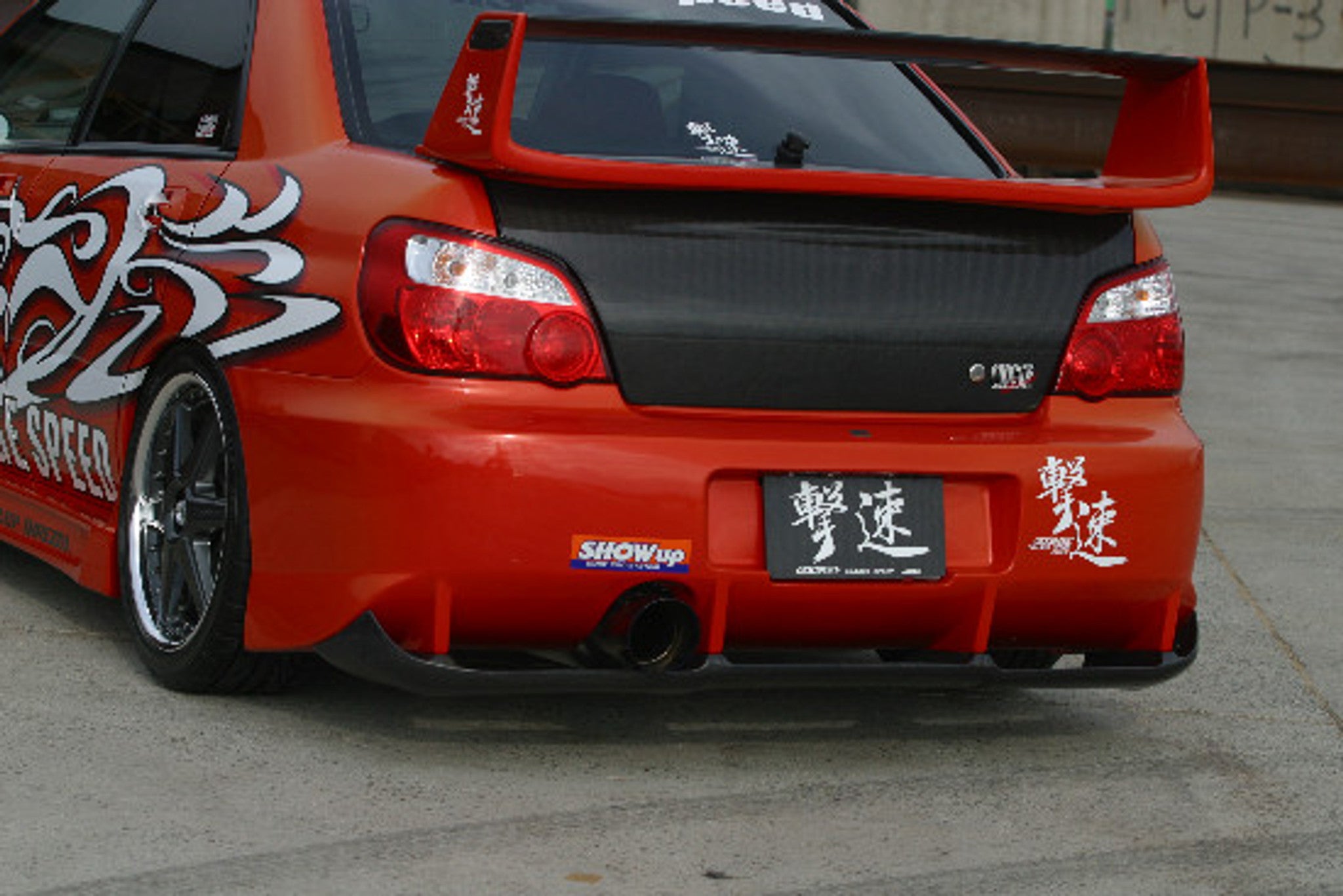 Charge Speed 2004 Subaru Impreza GD-B Peanut Eye Type-2 Full Kit With 3D Carbon Center