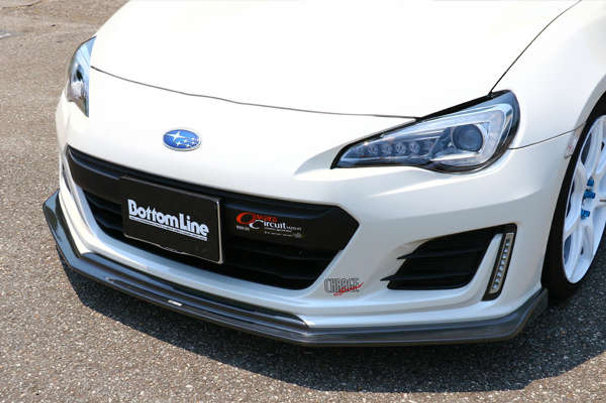 Charge Speed 2017-2021 Subaru BR-Z ZC-6 Kouki Model Bottom Lines Type 1 FRP Front Lip