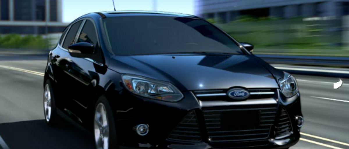 AC964HC - Advan OEM Design 2012-2014 Ford Focus All Models Carbon Hood