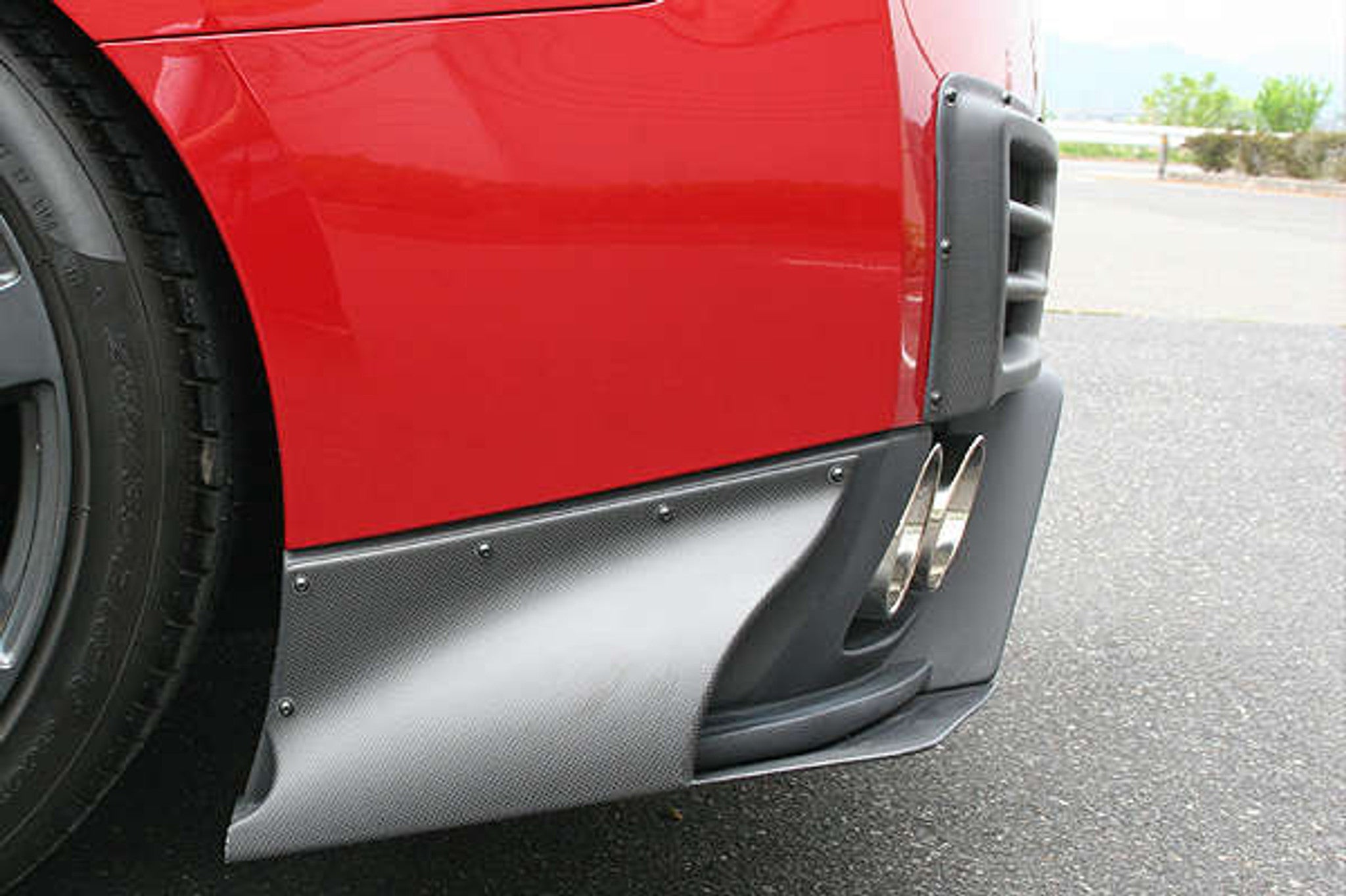 Charge Speed 2007-2016 Nissan GTR Rear Bumper duct Cowl All Carbon