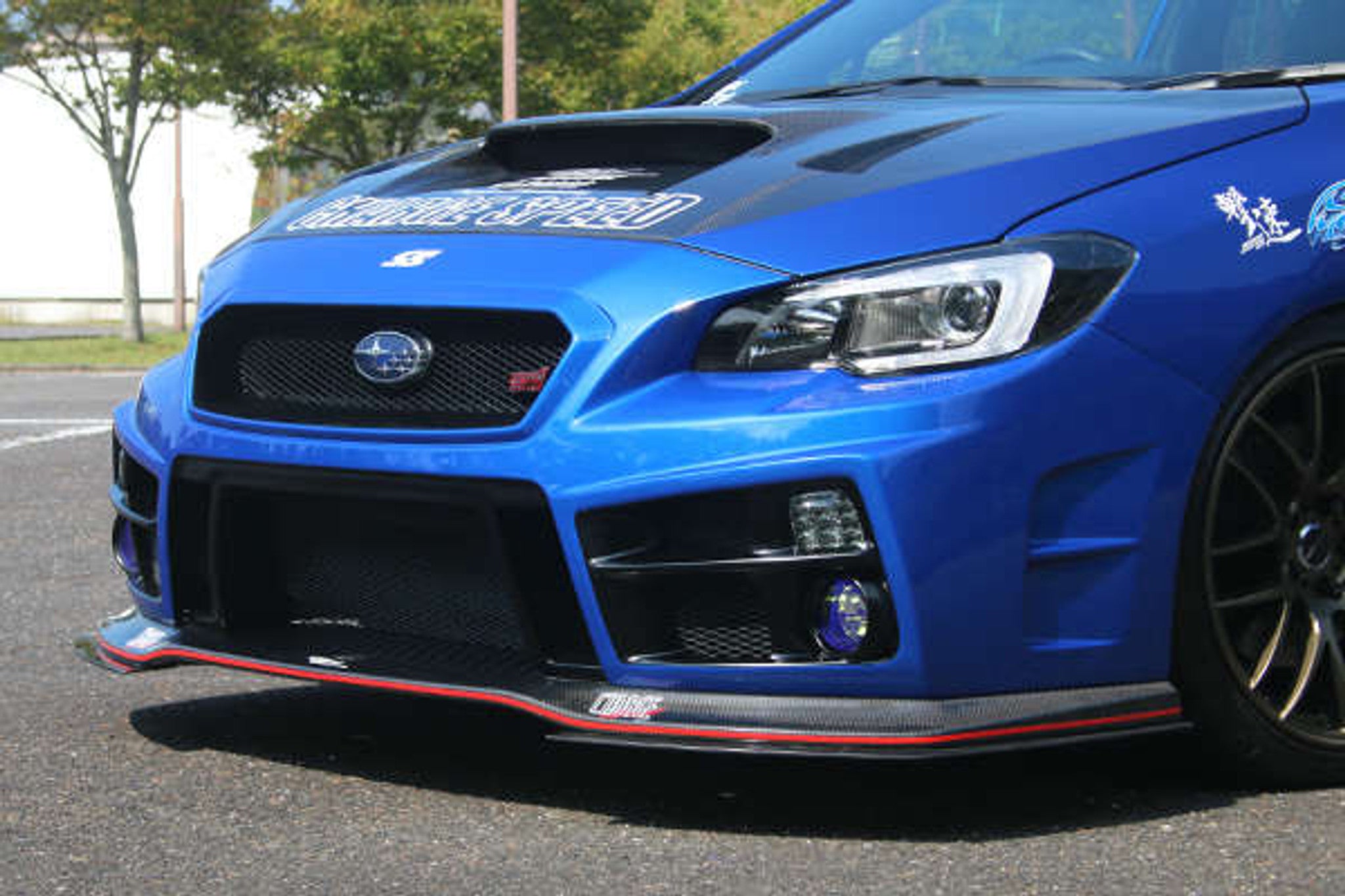 Charge Speed 2015-2021 Subaru WRX/ STi VA S4 Type-2A Front Bumper with CARBON FRONT LIP
