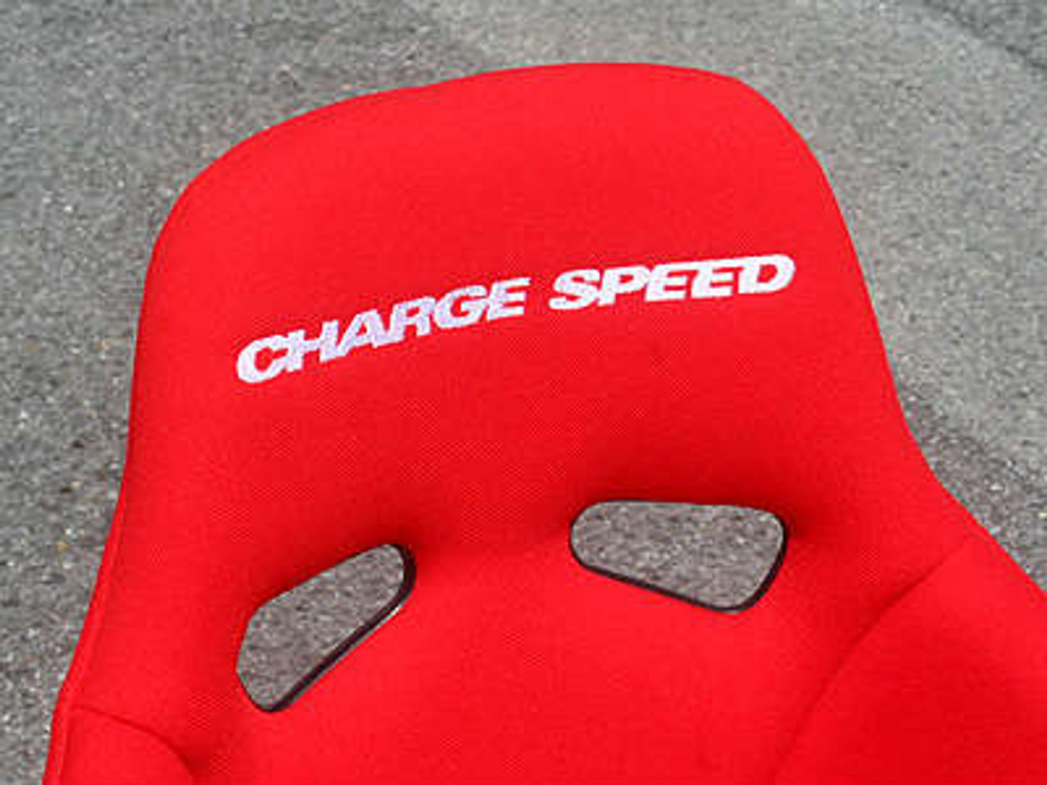 Charge Speed Bucket Racing Seat Genoa-S Type FRP Blue