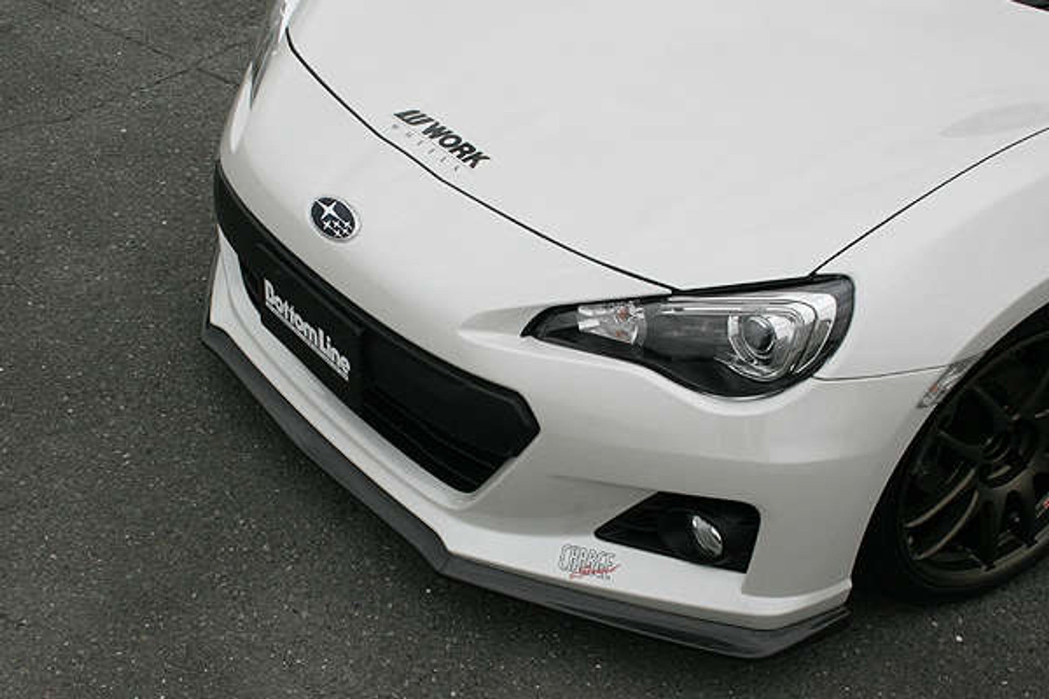 Charge Speed 2013-2016 Subaru BR-Z ZC-6 Zenki Model Bottom Lines Type 1 Carbon Front Lip