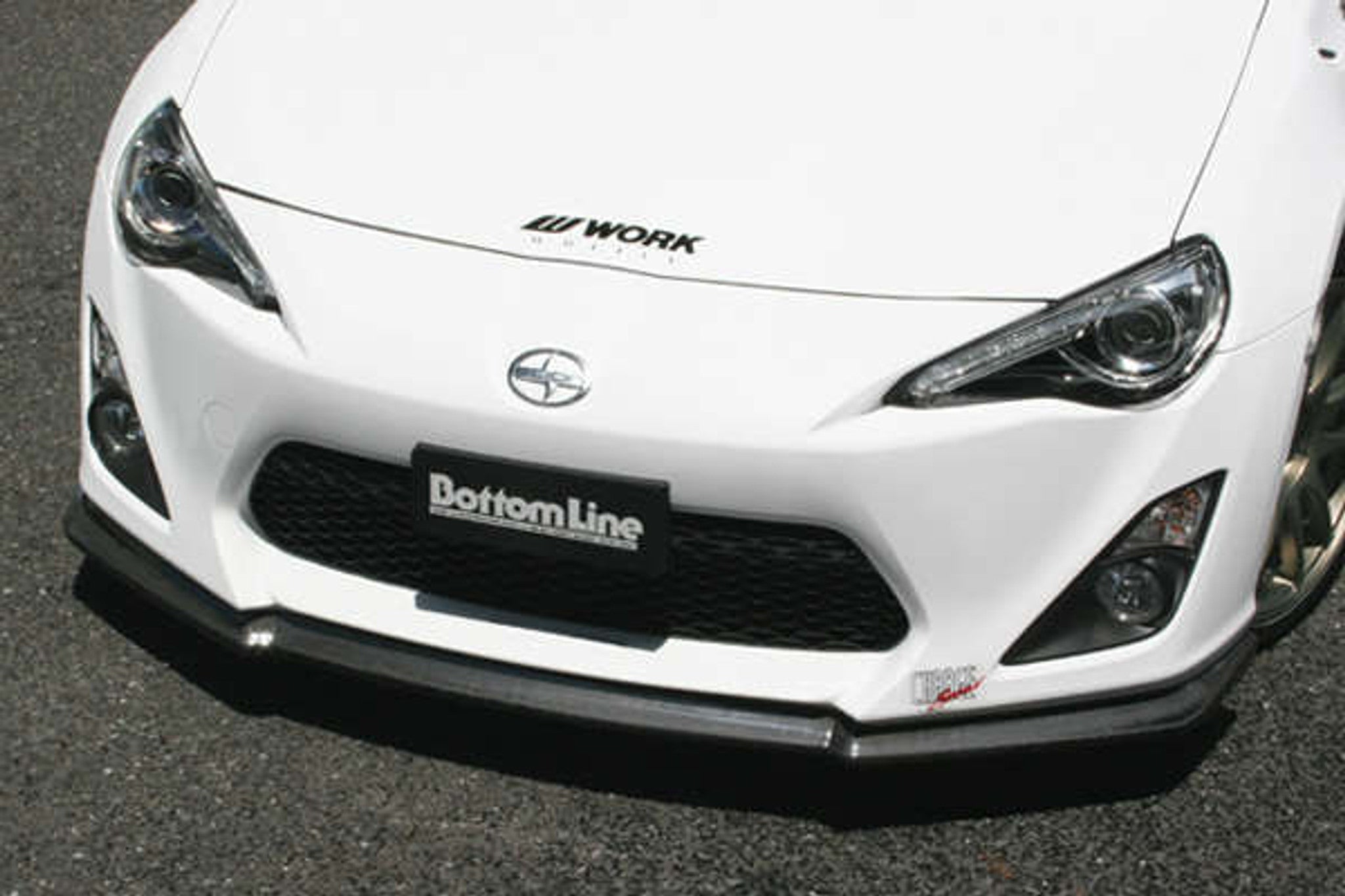 Charge Speed 2013-2016 Scion FR-S Model Bottom Lines Type 1 Carbon Front Lip