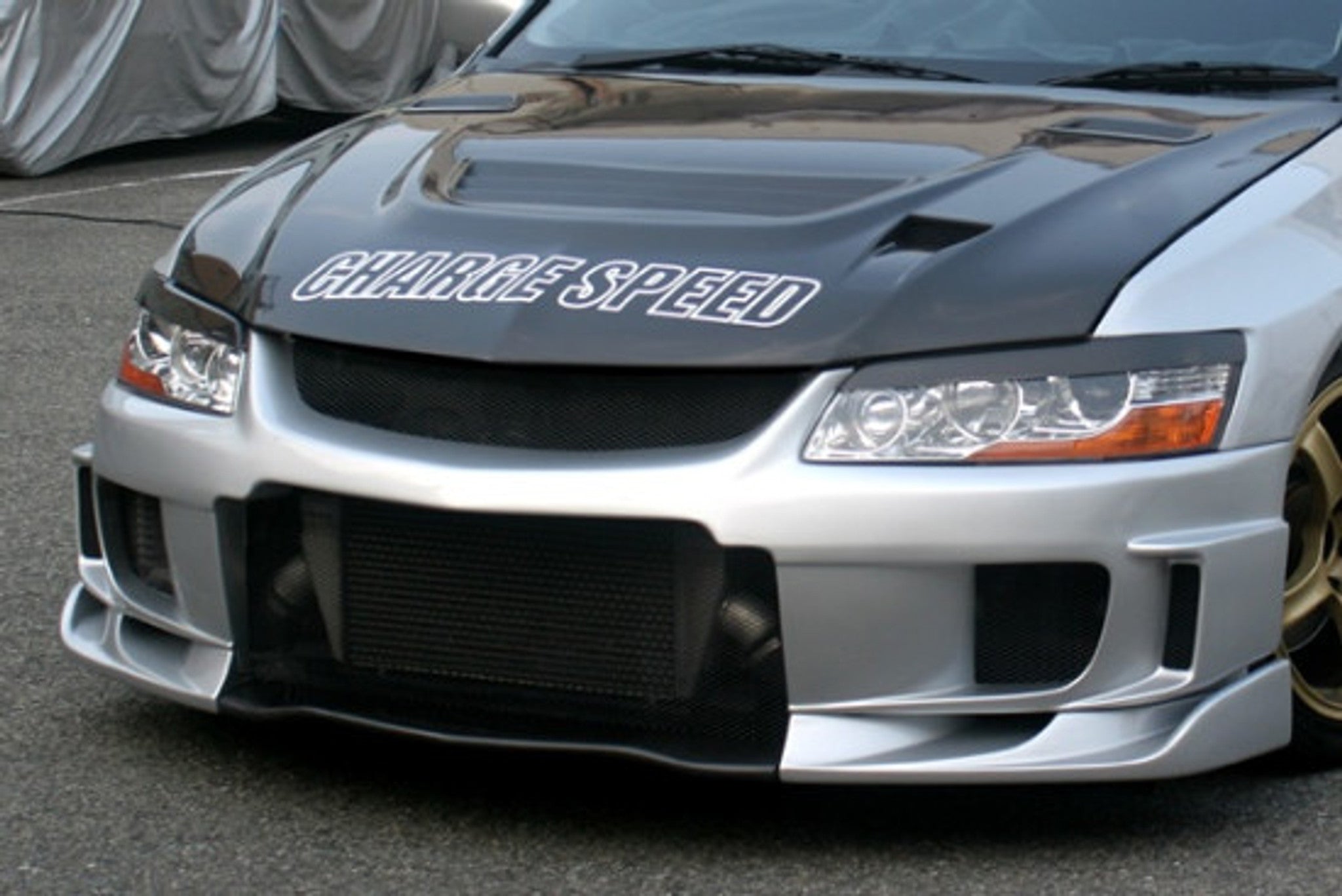 Charge Speed 2002-2007 Mitsubishi Lancer Evo VII, VIII & IX Type-2 Full Kit With EVO IX Carbon Center Rear Section