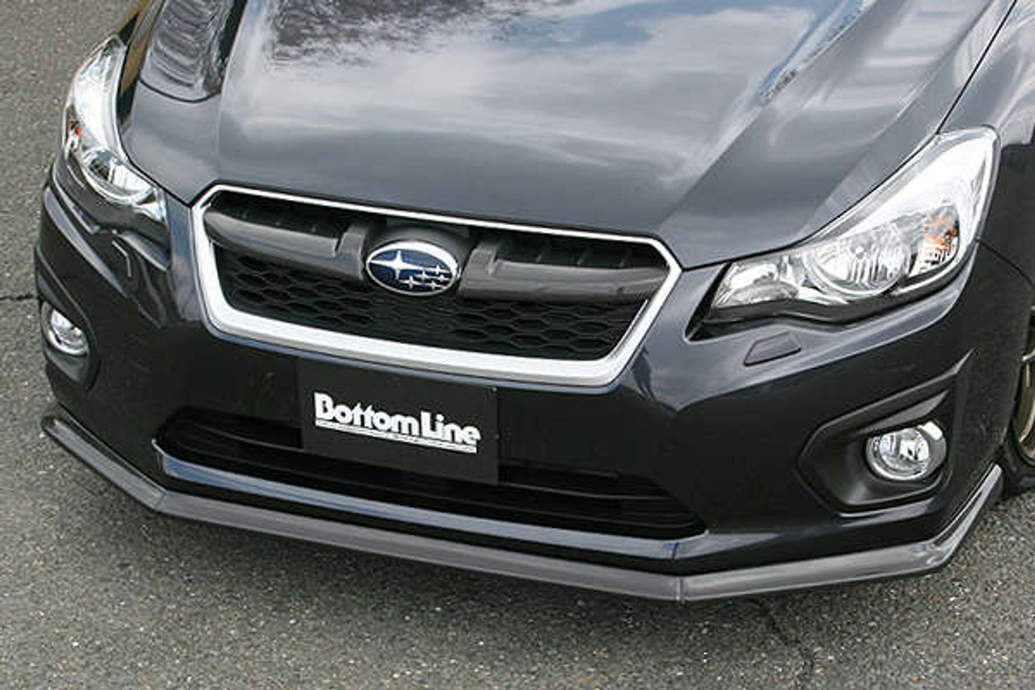 Charge Speed 2012-2015 Subaru Impreza Sedan GJ/ 5Dr Hatchback GP Bottom Line Carbon Front Lip