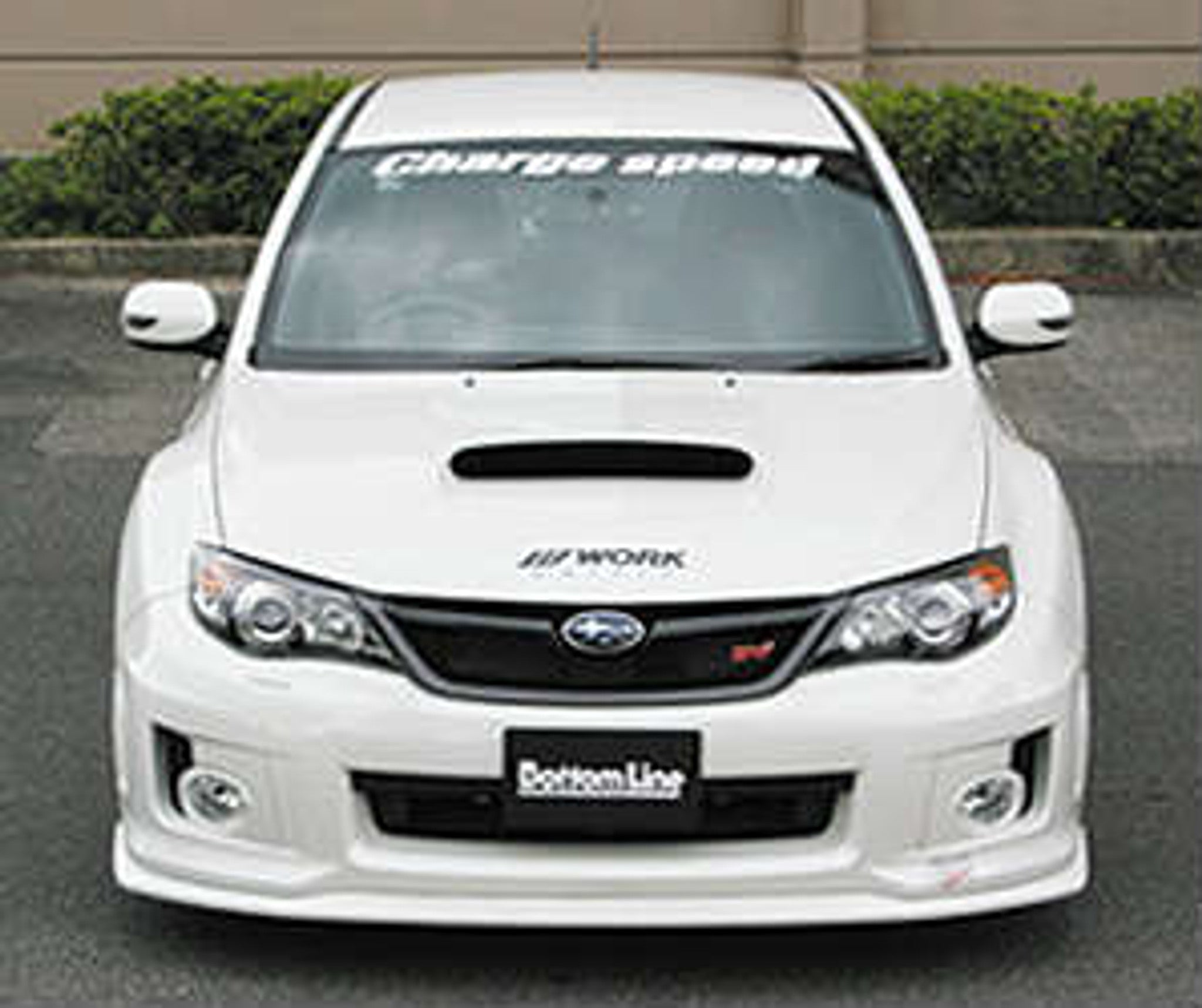 Charge Speed 2011-2014 Subaru WRX STi & Non-STi 4 Doors Sedan GV-B BottomLine Type 1 FRP Full Lip Kit for STi
