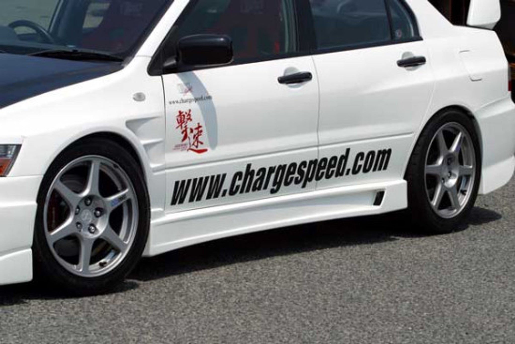 Charge Speed 2002-2007 Mitsubishi Lancer Evo VII, VIII & IX Type-2 Full Kit Without Carbon Diffuser
