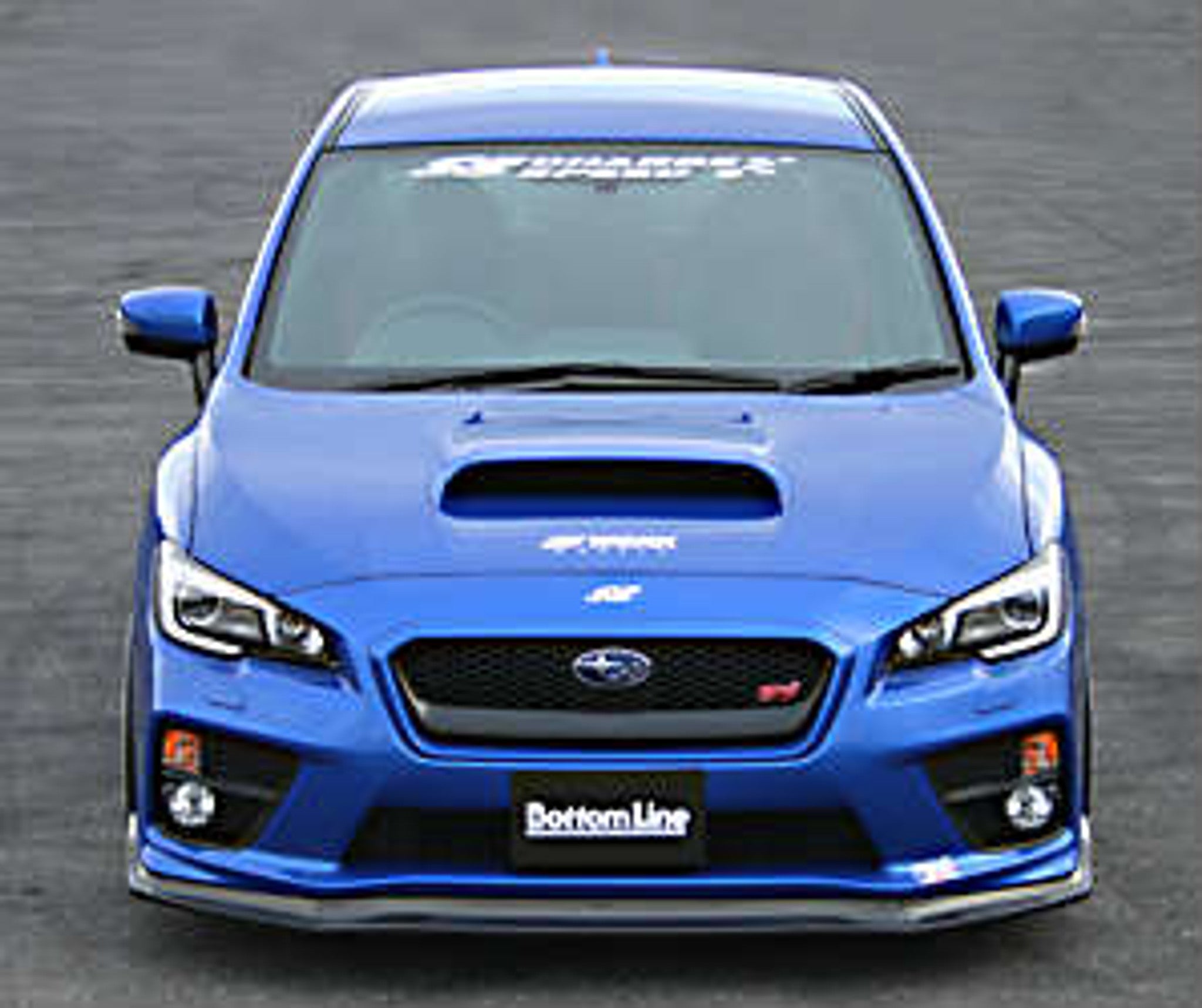 Charge Speed 2015-2017 Subaru WRX STi 4 Doors Sedan VA-B-C BottomLine Type 1 Carbon Front Lip