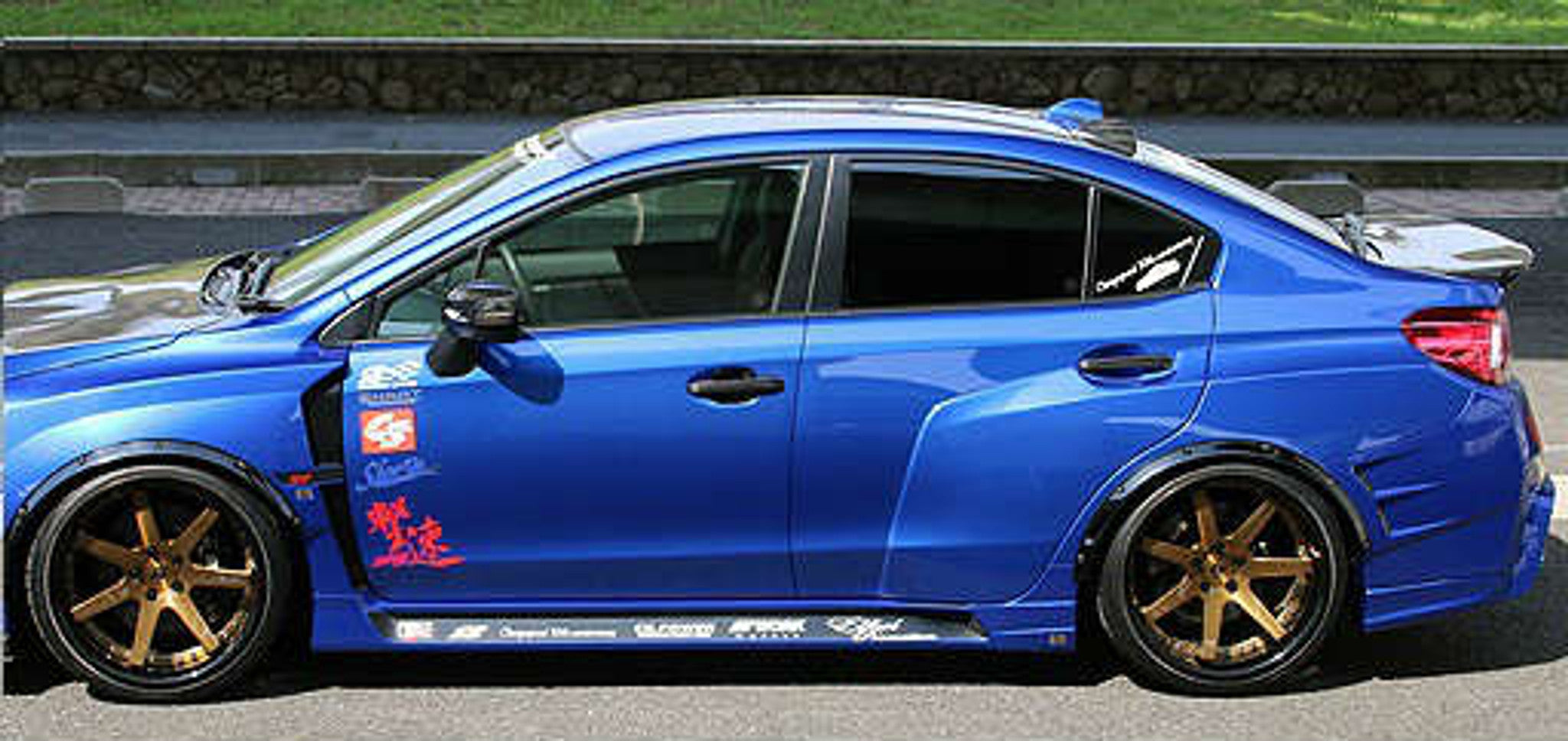 Charge Speed 2015-2021 Subaru WRX/ STi Type 1B Wide Body Complete Kit with Type B CARBON FRONT LIP