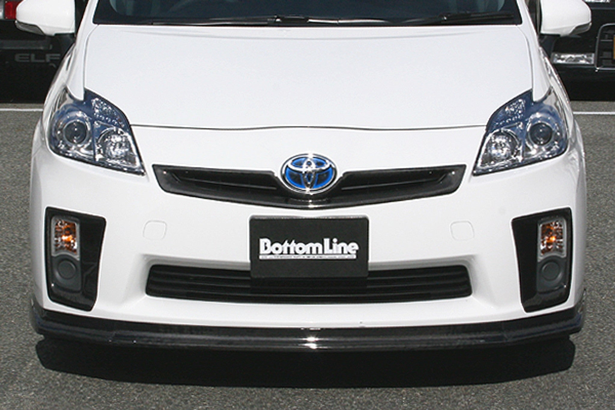 Charge Speed 2010-2011 Toyota Prius Zenki XW30 Front Bumper Side Cowl Carbon
