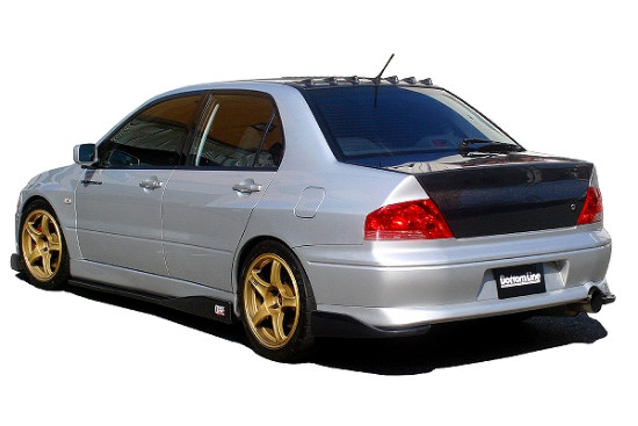Charge Speed 2003-2005 Mitsubishi Lancer Evo VIII Bottom Line FRP Full Lip Kit