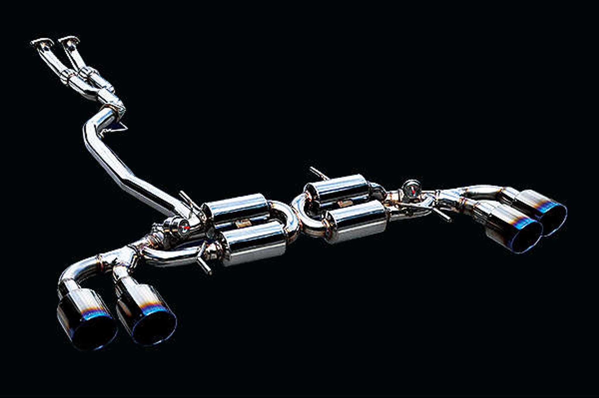 Charge Speed CS-Power 2007-2021 Nissan GTR R35 Sedan Complete Electronic Variable Control Cat-Back Exhaust System By Stainless Steel