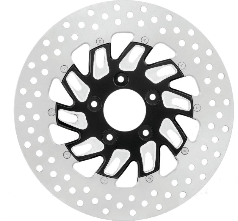 Performance Machine Disc/Carr 11.8 Supra Front Right - Contrast Cut Platinum