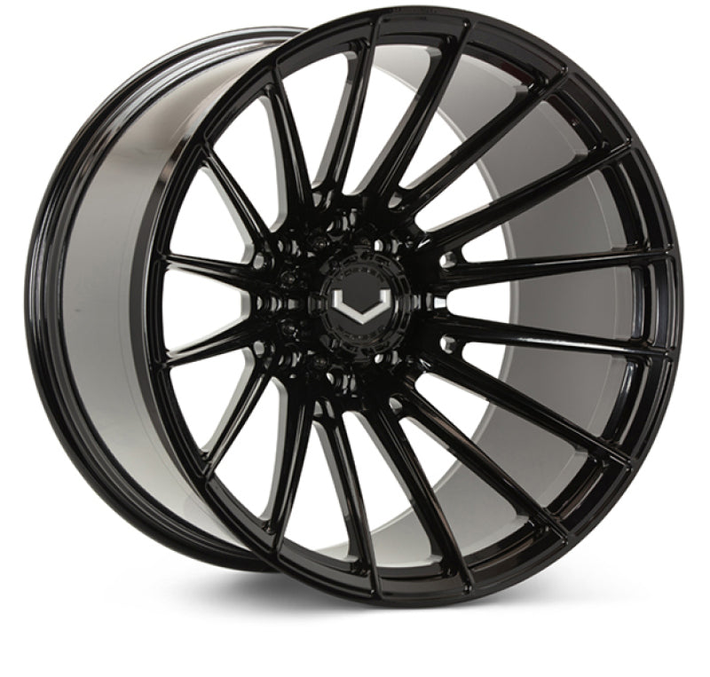 Vossen VFX-01 22x12 - 8x180 - ET44 - Ultra Deep - 124.3 - Gloss Black Wheel