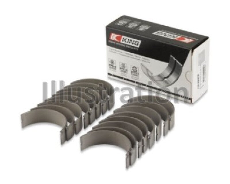 King Engine Bearings GM 6.6L V8 Duramax Diesel L5P Late Rod Bearings - Size +0.25mm