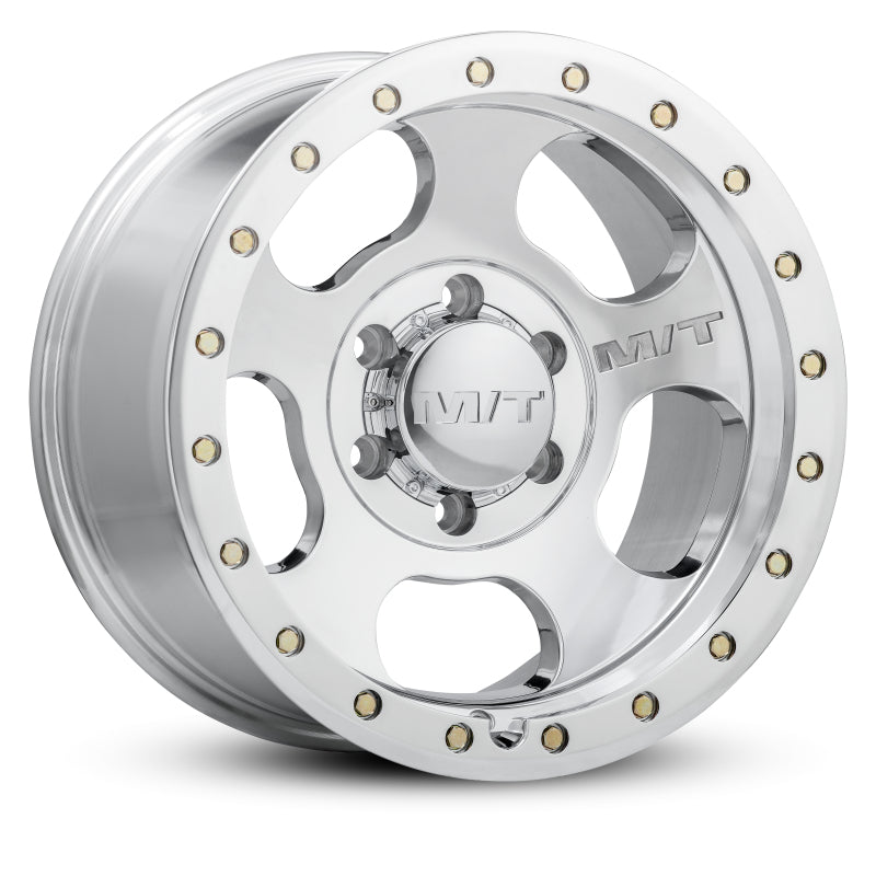 Mickey Thompson Canyon Pro Polished Wheel - 18X9 8X6.5 BP 5in BS 0 Offset 125.2mm Bore - 274657