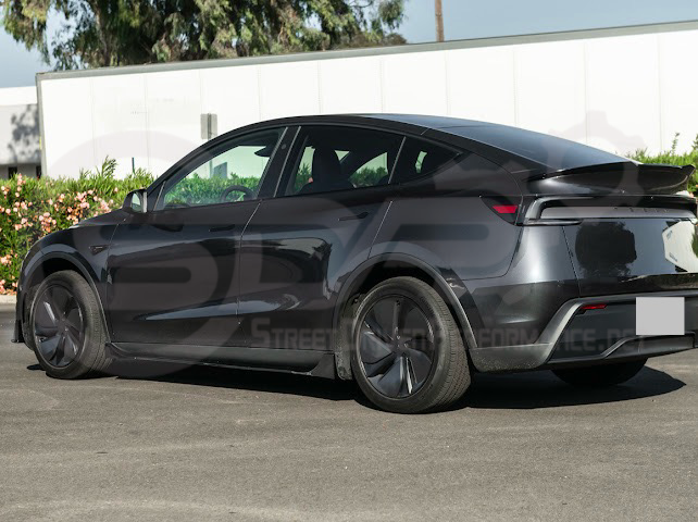 2025-UP TESLA MODEL Y | SDP TRACK STYLE GLOSS BLACK REAR TRUNK WING SPOILER