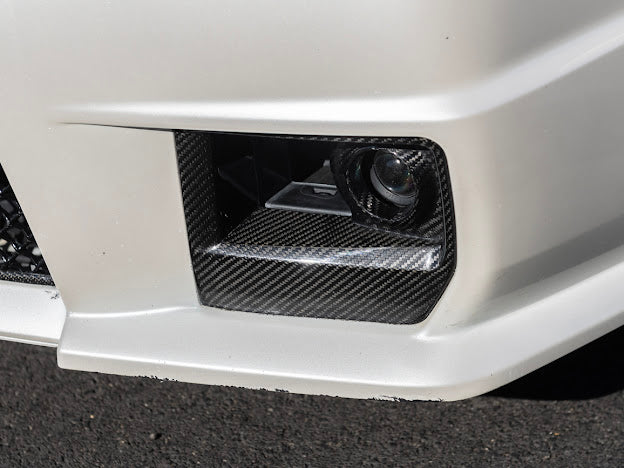 2009-2015 CTS-V V2 - Carbon Fiber Fog Light Bezels / Covers