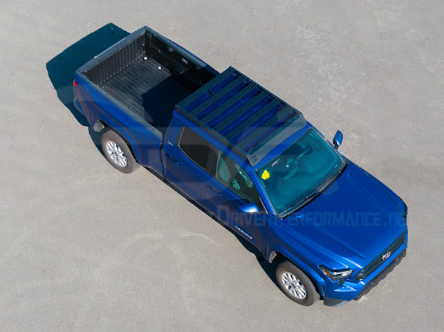 2016-2023 Toyota Tacoma | Extreme Off-Road Version 2 Carbon Steel Black Top Roof Rack Cargo Luggage Carrier