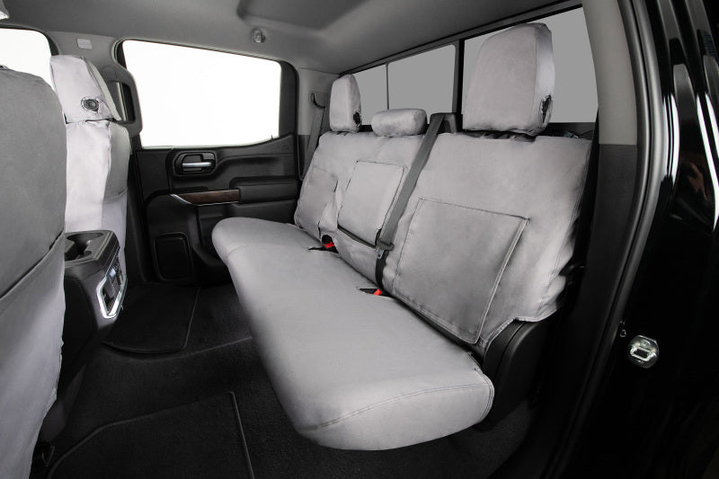 Covercraft 09-14 Ford F150 Polycotton SeatSaver Custom Front Row Seat Covers - Grey