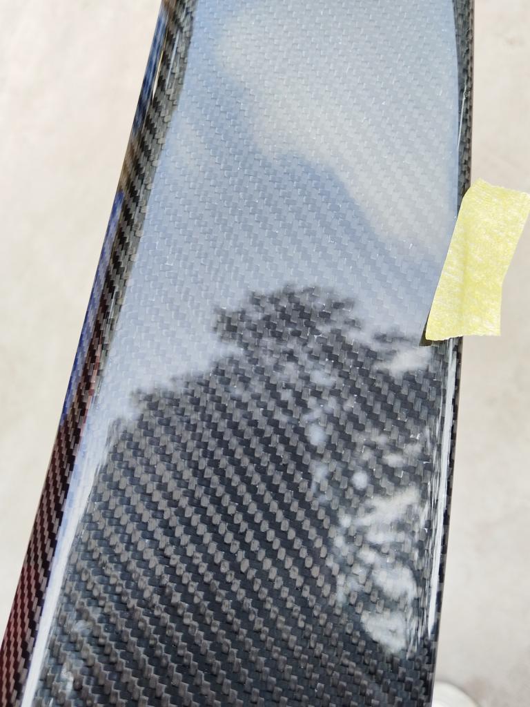 *BLEMISHED- DISCOUNTED* 2005-2013 C6 Corvette -CARBON FIBER  "ZR1 Style" Rear Trunk Lid Spoiler Wing- for all models