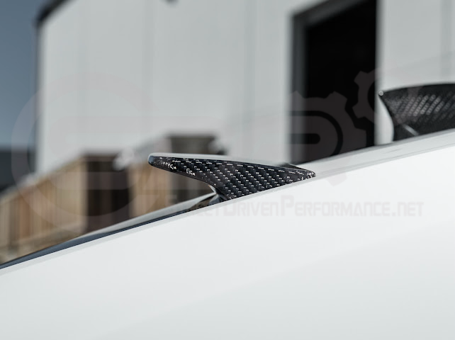 2020-Up Cadillac CT4 / CT4-V / CT4-V Blackwing | SDP Performance Style Carbon Fiber Rear Roof Top Window Spoiler Wing
