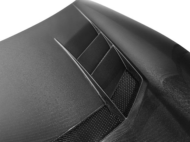 2022-Up Toyota GR86 & Subaru BRZ | VRS Style CARBON FIBER Front Vented Hood
