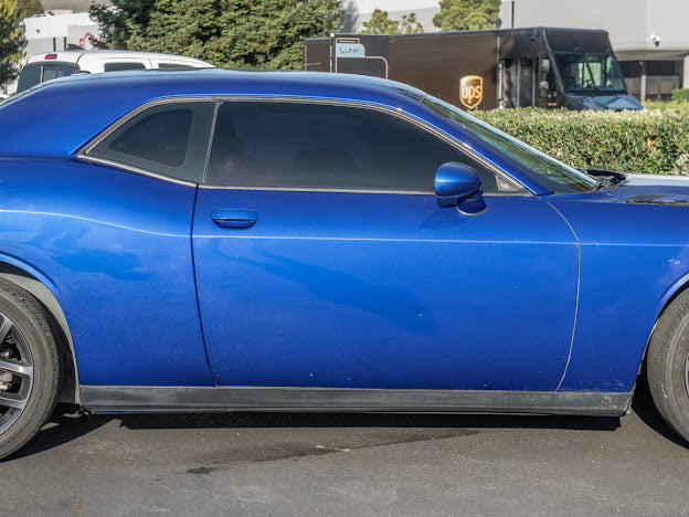 2015-UP DODGE CHALLENGER SIDE SKIRTS EXTENSION ROCKER PANEL GROUND EFFECTS