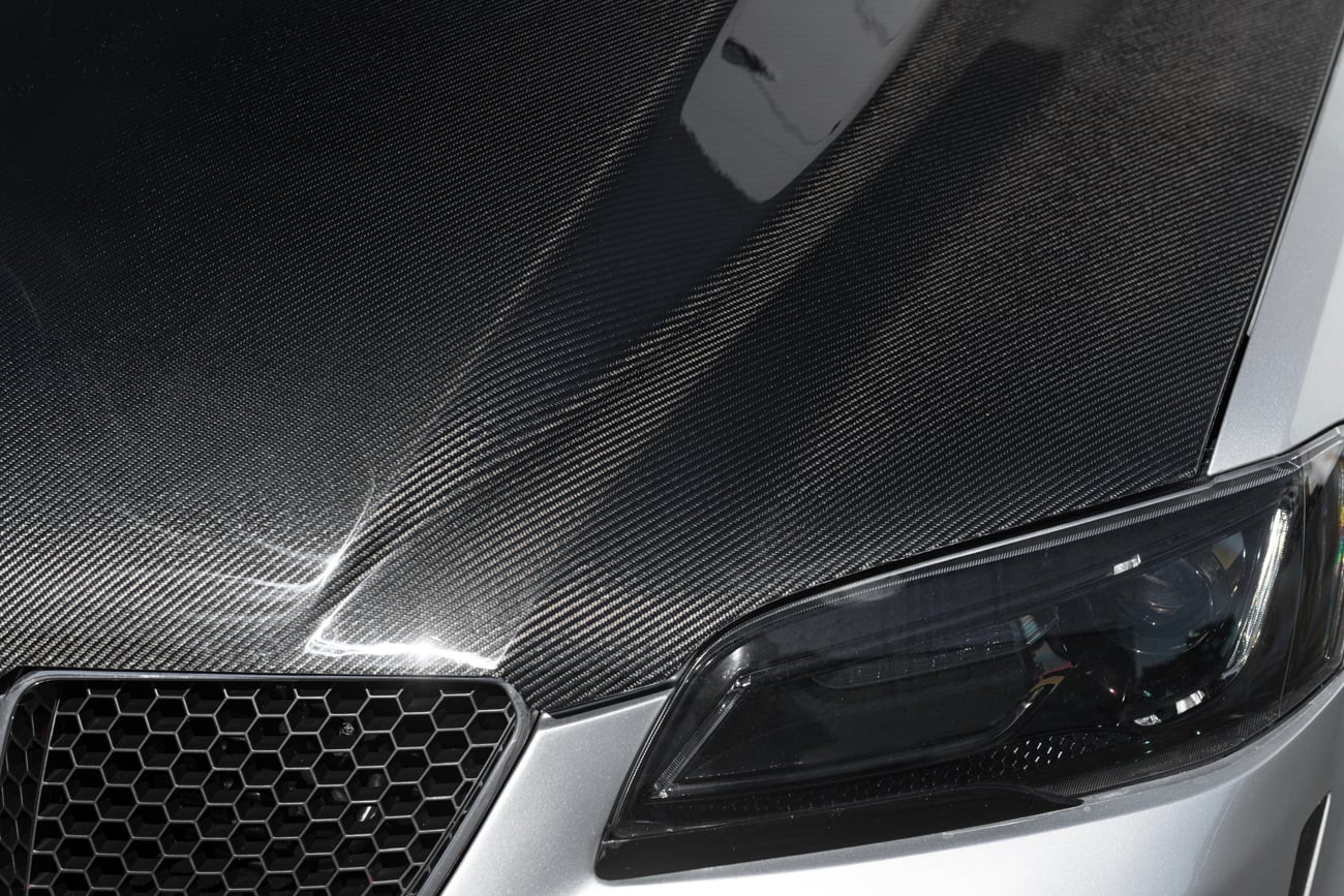 2008-2009 PONTIAC G8 CARBON FIBER FRONT COWL HOOD