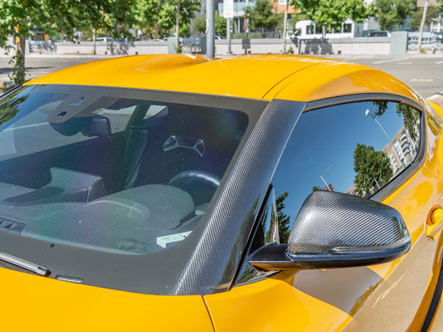 2020-Up Toyota GR Supra A90 A91 |JDM Factory Style CARBON FIBER A-Pillar Panel Cover