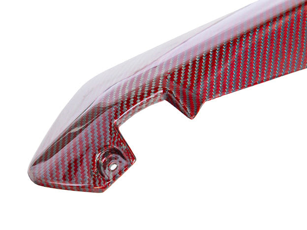 2023-Up Corvette C8 Z06 Coupe | RED CARBON FIBER Engine & Bay Panel Cover