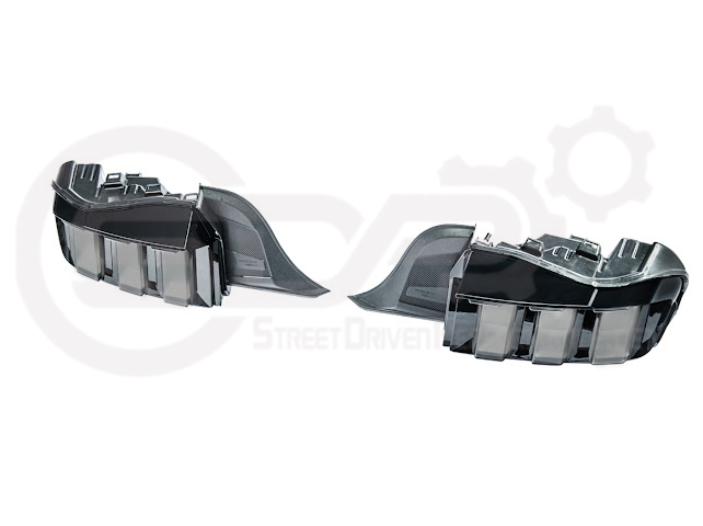2024-Up Ford Mustang S650 | EURO Style Sequential Signal LED Clear Lenses Rear Taillights Pair